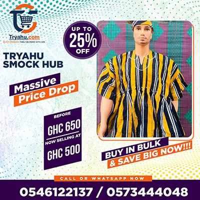 Buy Now Afforable And Quality Ghanaian Smock |Tryahu Smock Hub